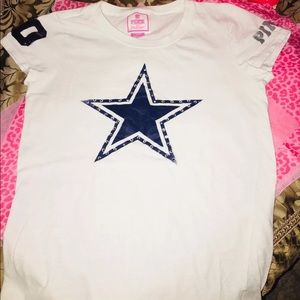 NFL collection Dallas cowboys pink T-shirt